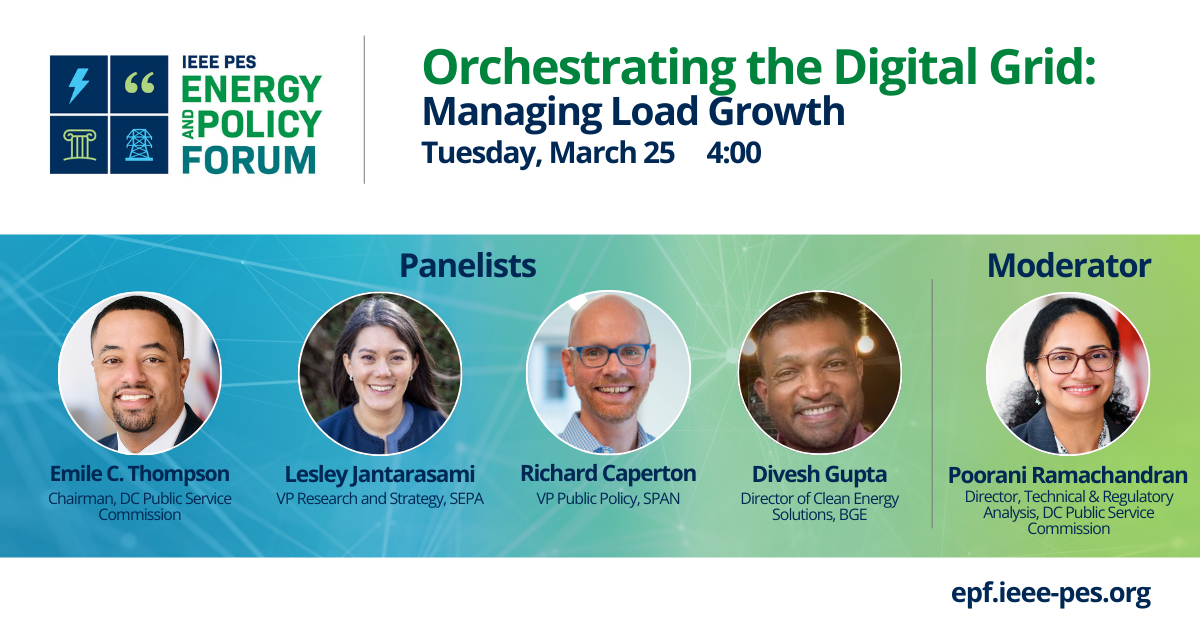 Orchestrating the Digital Grid March 25 at 4:00