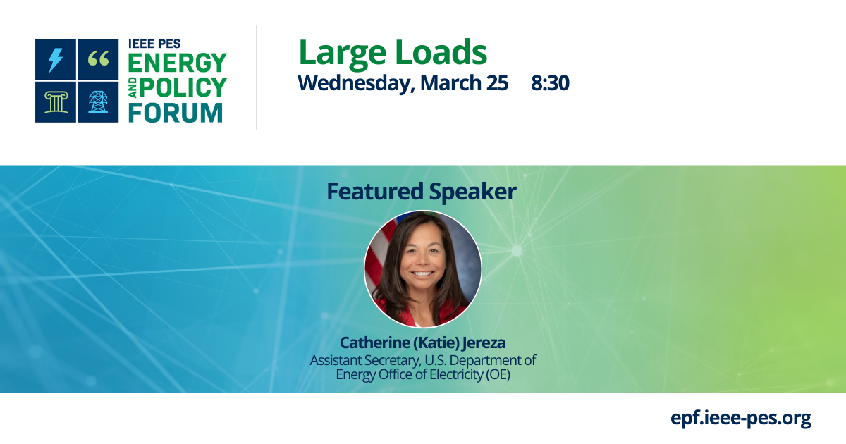 Large Loads Keynote-March 25 at 8:30